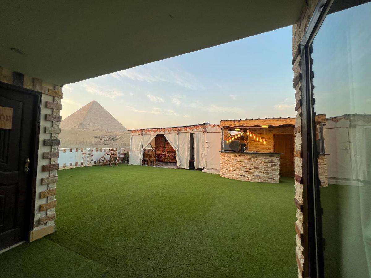 Blue Scarab Pyramids View Hotel Cairo Exterior foto